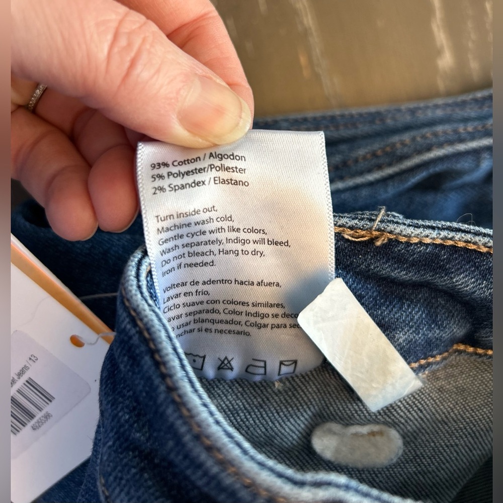 Super cute pair of Risen jeans!  Size 13, but fit like 14/15 - Picture 10 of 14